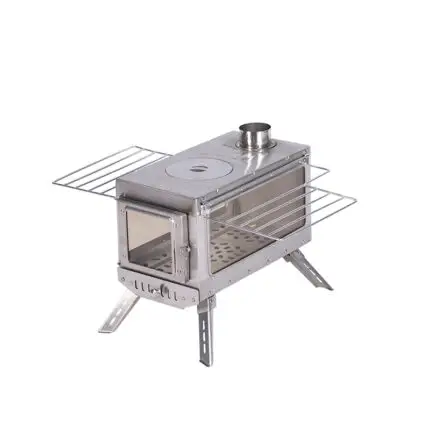 Compact Portable Outdoor Wood-burning Stove